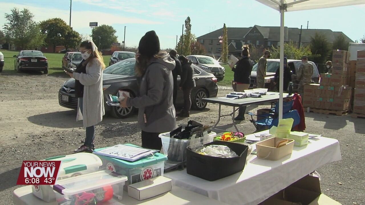 Mental health and substance abuse assistance offered at food distribution